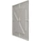 Ekena Millwork 19 5/8in. W x 19 5/8in. H Xander EnduraWall Decorative 3D Wall Panel Covers 2.67 Sq. Ft. WP20X20XAAMB - alternate 3